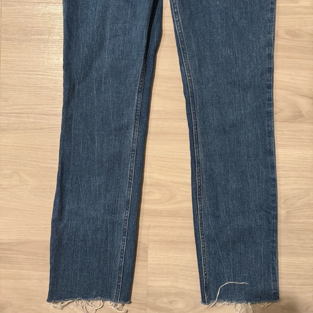 Abercrombie & Fitch The Slim Straight ultra high rise jeans size 6 / 28 waist - Picture 4 of 11